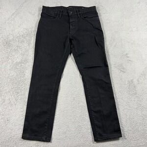 John Varvatos Black Straight Men Jeans